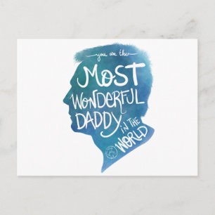 Meest prachtige papa briefkaart