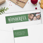 Meest prachtige tijd foto groen retouradres