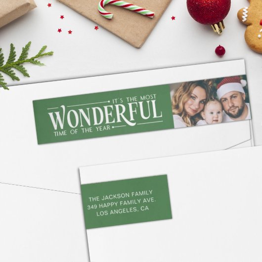 Meest prachtige tijd foto groen retouradres