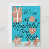 Meest Prachtige Tijd van het Jaar Kerstmis Feestdagenkaart (Voorkant)