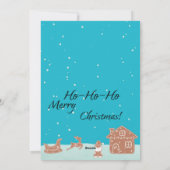 Meest Prachtige Tijd van het Jaar Kerstmis Feestdagenkaart (Achterkant)