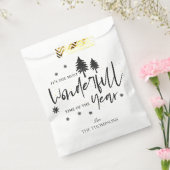 Meest Prachtige Tijd van het Jaar Kerstmis Quote Bedankzakje (Gezegeld)