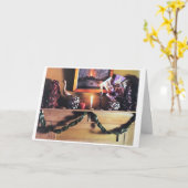 ***MEEST SCHADELIJKE TIJD VAN HET JAAR***CHRISTMAS KAART (Gele Bloem)