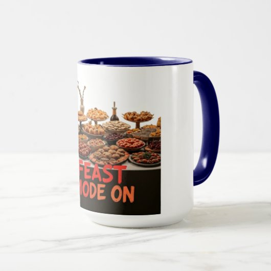 Meest snelle stand ingeschakeld mok (Voorkant rechts)