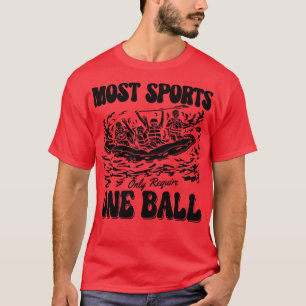 Meest sportevenementen Kayak Rafting Paddling Cano T-shirt