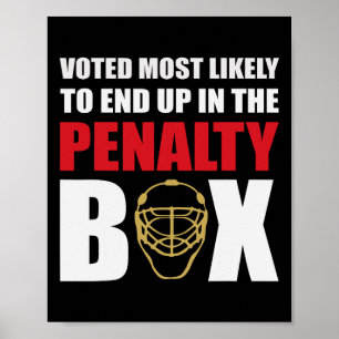 Meest Stemmen Voor Waarschijnlijk in de Penaltyban Poster