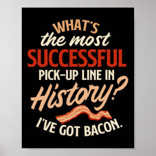 Meest succesvolle pick-up lijn in de geschiedenis poster