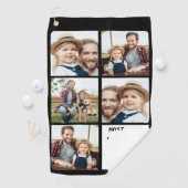 Meest T-shirt-Riffic DAD Aangepast 5 Foto-Vaderdag Golfhanddoek (Insitu)