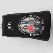 Meest T-SHIRT RIFFIC Papa - Custom Photo Club Putt Golfheadcover (Voorkant)