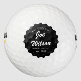 Meest T-shirt-rijke vader Golfballen