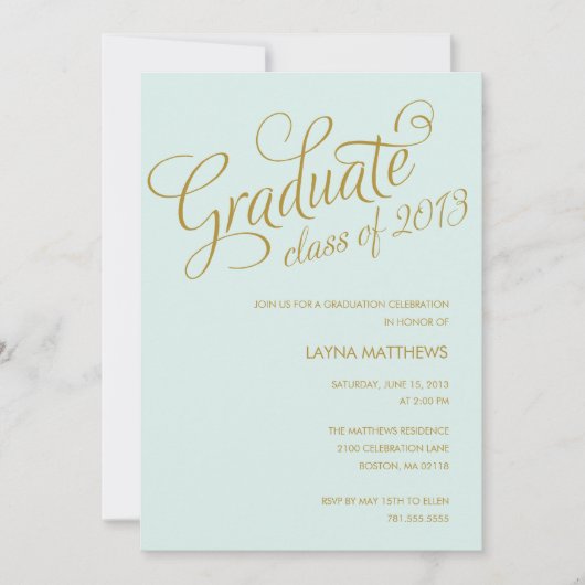 MEEST TALKATIEF | AFSTUDEREN INVITATIE KAART (Voorkant)