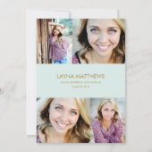 MEEST TALKATIEF | AFSTUDEREN INVITATIE KAART (Achterkant)