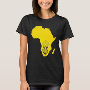 Meest unieke grafische Afrikaanse kaartontwerpen T-shirt