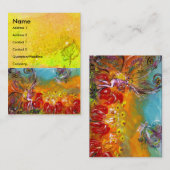 MEEST VAN DE RODE STROMEN Fantastisch Geel Visitekaartje (Voorkant / Achterkant)