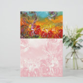 MEEST VAN DE RODE STROMEN Fantastische banketbakke Briefpapier (Staand voorkant)