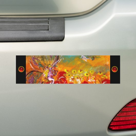 MEEST VAN DE RODE STROMEN, ruby Bumpersticker (Op auto)