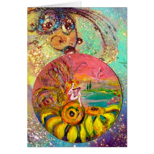 MEEST VAN DE ZONLOWERS - geel roze blauw (Voorkant)