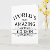 Meest Verbazende Peetzoon van de wereld de Kaart (Gele Bloem)