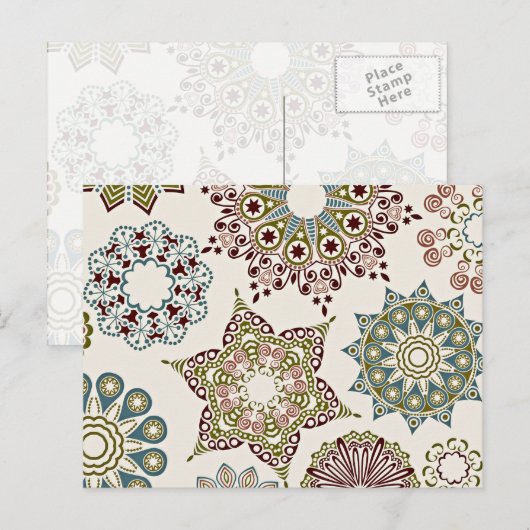 Meest verkochte kerstthema feestdagenkaart (Voorkant / Achterkant)