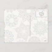 Meest verkochte kerstthema feestdagenkaart (Achterkant)