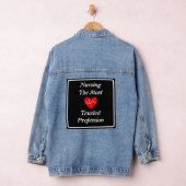 Meest vertrouwde beroep Verpleegster Denim Jas Jacket (Hangar)