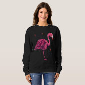 Meest Vlamende Mama Ooit Moeder Flamingo Moeder Trui (Voorkant volledig)