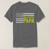 Meest waardevolle Papa Dad Day (3) T-shirt (Design voorkant)