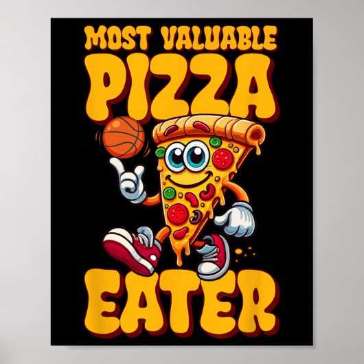 Meest Waardevolle Pizzater Poster (Voorkant)