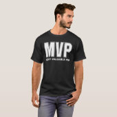 Meest waardevolle Pop witte tekst T-shirt (Voorkant volledig)