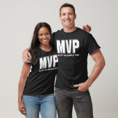 Meest waardevolle Pop witte tekst T-shirt (Unisex)