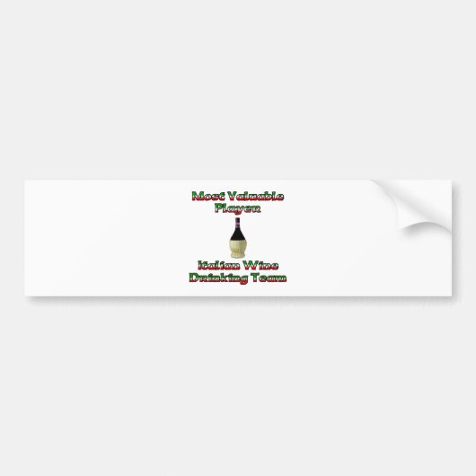 Meest Waardevolle Speler Bumpersticker (Voorkant)