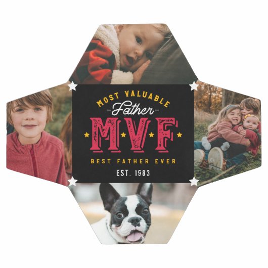Meest waardevolle vader MVF Fun Vaderdag 4 Foto Voetbal (Enkel)