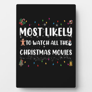 Meest Waarschijnlijk Alle Kerstfilms Te Kijken Fotoplaat