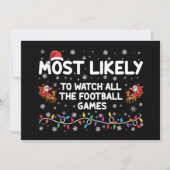 Meest Waarschijnlijk Alle Voetbalwedstrijden Te Ki Kaart (Voorkant)