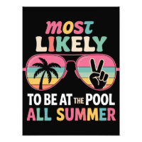 Meest Waarschijnlijk Bij Het Zwembad De Hele Zomer