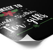 Meest waarschijnlijk broeder ruilen voor cadeautje foto afdruk (Hoek)