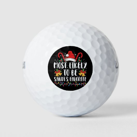Meest waarschijnlijk de favoriete kerstman van de golfballen (Voorkant)