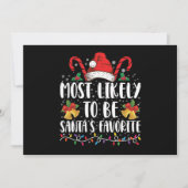 Meest waarschijnlijk de favoriete kerstman van de kaart (Voorkant)
