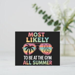 Meest Waarschijnlijk De Hele Zomer In De Sportscho Briefkaart