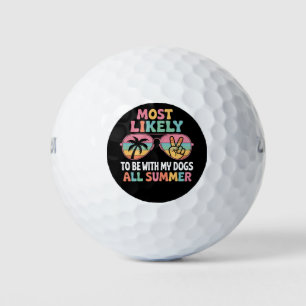Meest Waarschijnlijk De Hele Zomer Met Mijn Honden Golfballen