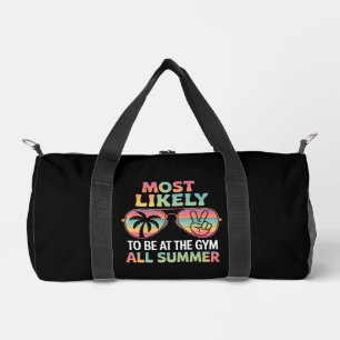 Meest Waarschijnlijk de Hele Zomer op de Gym Teach Plunjezak