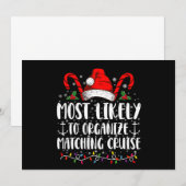 Meest Waarschijnlijk een Gelijke Cruise te Organis Kaart (Voorkant / Achterkant)