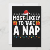 Meest waarschijnlijk een kerstfeestdag voor de Nap Kaart (Voorkant)