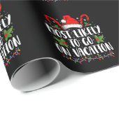 Meest waarschijnlijk gaan op vakantie kerst matchi cadeaupapier (Rol Hoek)