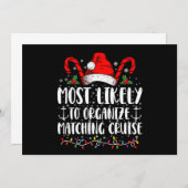 Meest Waarschijnlijk Gaat Een Passende Cruise Orga Kaart (Voorkant / Achterkant)