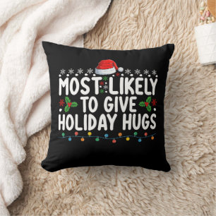 Meest Waarschijnlijk Kerstmis Knuffels Zal Geven F Kussen