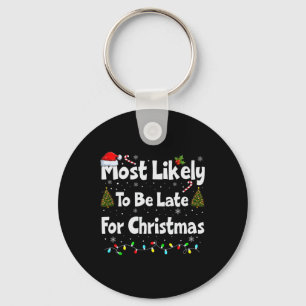 Meest waarschijnlijk laat voor Kerstmis Sleutelhanger