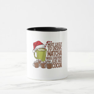 Meest Waarschijnlijk Matcha te Drinken en Elf Kers Mok