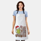 Meest Waarschijnlijk Matcha te drinken en Elf Kers Schort (Gedragen)