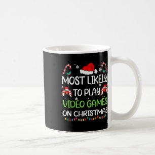 Meest Waarschijnlijk Naar Videogames Kerstmis Fami Koffiemok